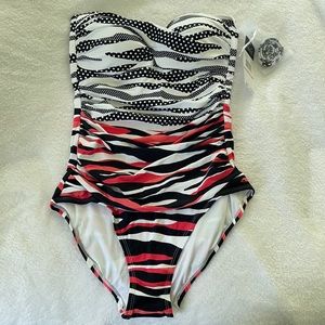 NWT Anne Cole signature bathing suit.